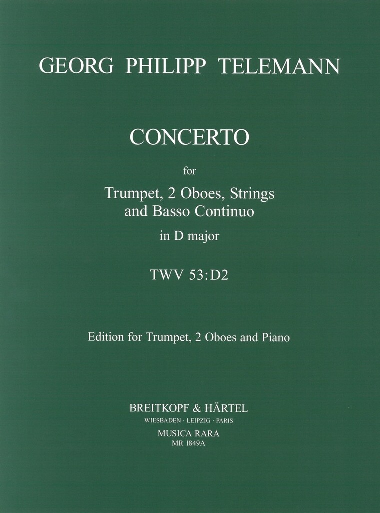 Concerto in D TWV 53:D2